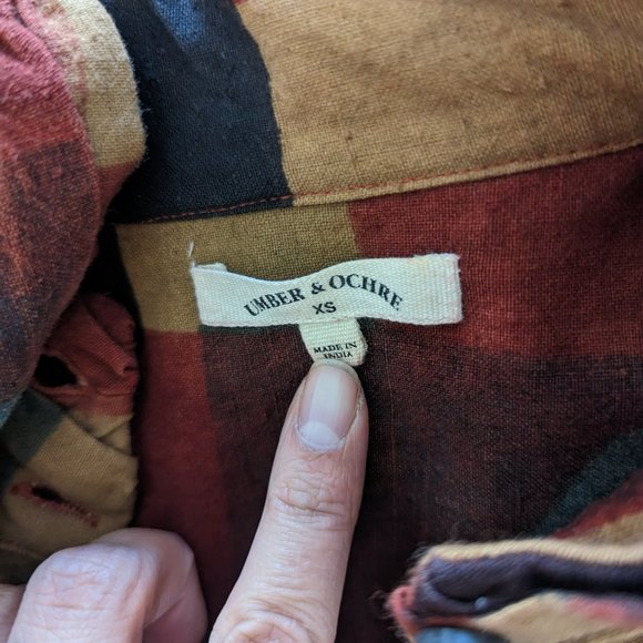 Samira Tunic Dress in Blocks - Picture 3 of 3